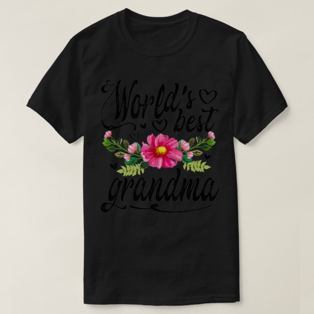 Das beste Geschenk für die Großmutter T-Shirt (Design vorne)