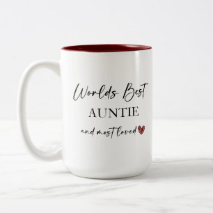 Das beste Geschenk für Fotos der Welt Zweifarbige Tasse