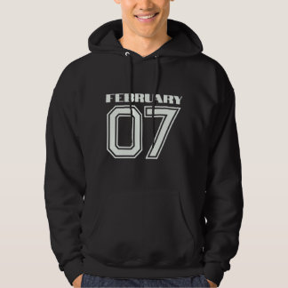 Das beste Geschenk für Geburtstag 7. Februar Hoodie