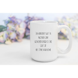 Das Beste Geschenk - Geburtstag der Mütter, besond Kaffeetasse