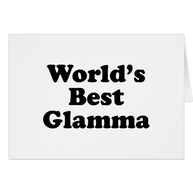 Das beste Glamma der Welt (Vorderseite (Horizontal))