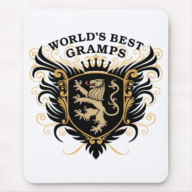 Das beste Gramps der Welt Mousepad (Vorne)
