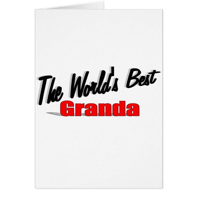 Das beste Granda der Welt (Vorne)