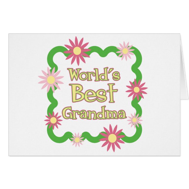 Das beste Grandma der Welt (Vorderseite (Horizontal))