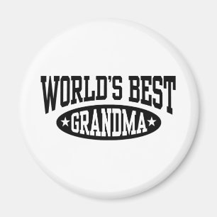 Das beste Grandma der Welt Magnet