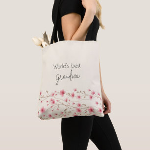 Das beste Grandma der Welt - Pastel und Blumen Per