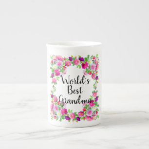 Das beste Grandma der Welt Prozellantasse