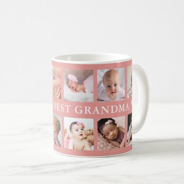 Das beste Grandma-Rosa der Welt von heute  Kaffeetasse (VorderseiteRechts)