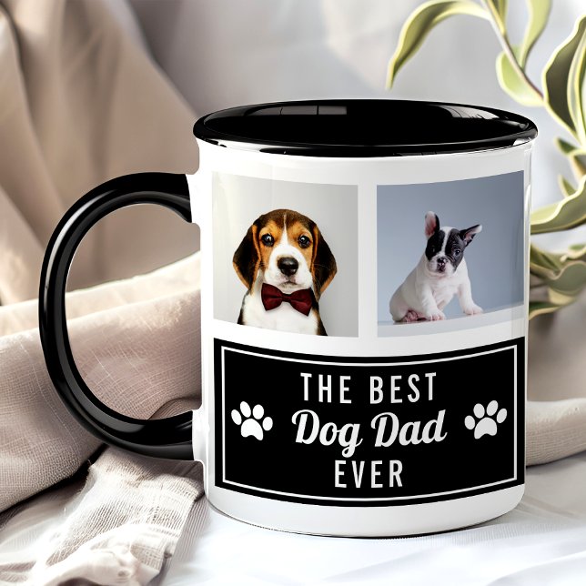 Das beste Hundeschlitten-Vater-Foto für Black Pet  Tasse (Von Creator hochgeladen)