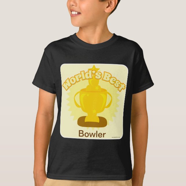 Das beste individuell anpassbare Trophy-Cup-Design T-Shirt (Vorderseite)