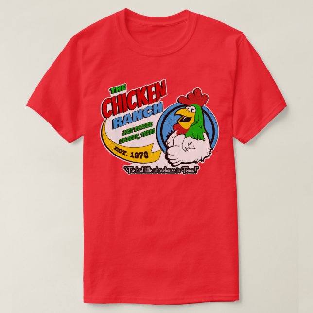 Das Beste Kleine Haus in Texas T-Shirt (Design vorne)