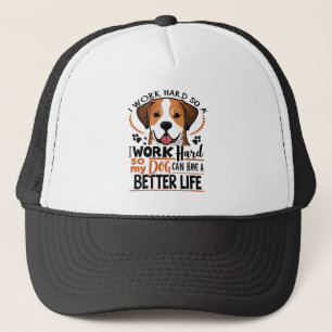 Das beste Leben für Hunde Truckerkappe