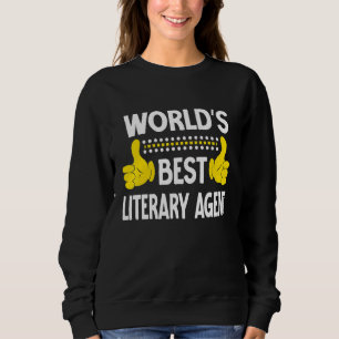 Das beste literarische Agent-Jobzeitalter der Welt Sweatshirt