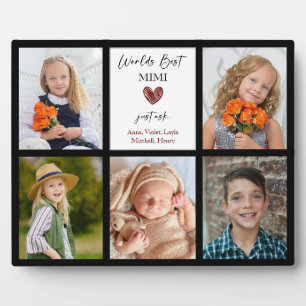 Das beste Mimi-Großmutter-Geschenk der Welt - Foto Fotoplatte