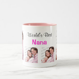 Das beste Nana Foto Tasse Pink der Welt