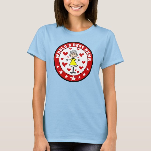 Das beste Nana-Hemd der Welt T-Shirt (Vorderseite)