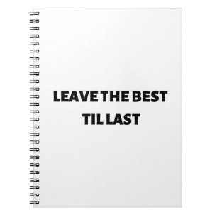 Das beste Notebook verlassen Notizblock