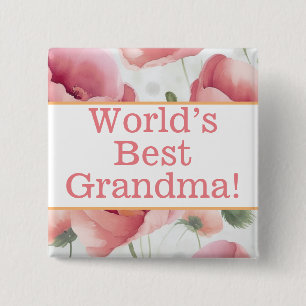 Das beste Oma-Button der Welt Button