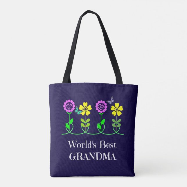 Das beste Oma der Welt, populäres Design (Rückseite)