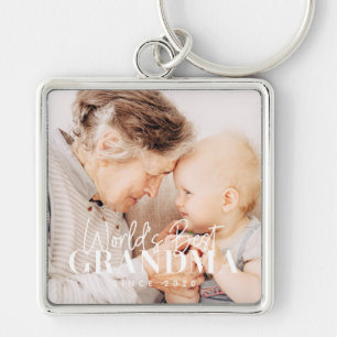 Das beste Oma der Welt seit 20XX Einfaches Chic-Fo Schlüsselanhänger