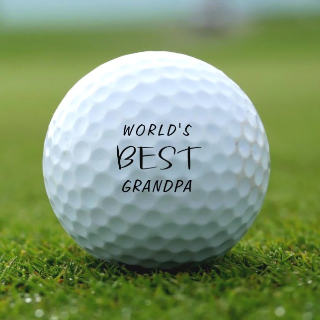Das beste Opa der Welt Golfball (Von Creator hochgeladen)