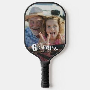 Das beste Opa-Foto-Geschenk der Welt für Opa Pickleball Schläger