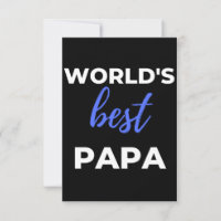 Das beste Papa der Welt