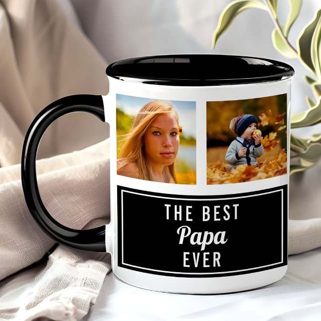Das beste Papa-Foto aller Zeiten Tasse (Von Creator hochgeladen)