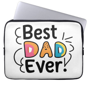 Das beste Papa-Geschenk. Vatertag Laptopschutzhülle
