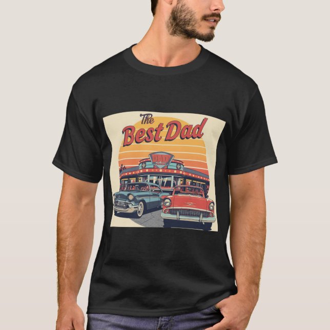 Das beste Papa-Restaurant T-Shirt (Vorderseite)