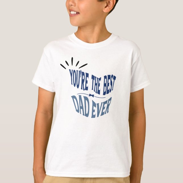 Das beste Papa-Tagesgericht T-Shirt (Vorderseite)