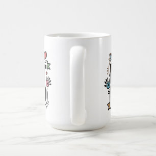 Das beste Papa-Textdesign Kaffeetasse