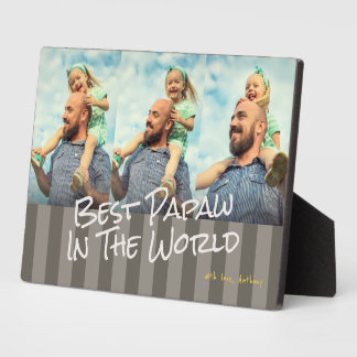 Das beste Papaw-Foto der Welt Fotoplatte