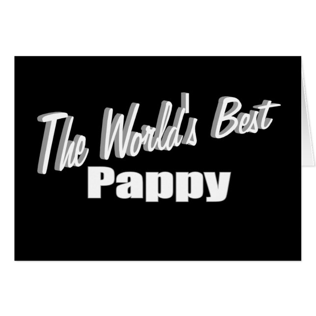 Das beste Pappy der Welt (Vorderseite (Horizontal))