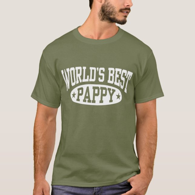 Das beste Pappy der Welt T-Shirt (Vorderseite)