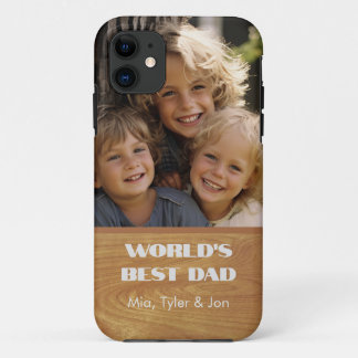 Das beste Personalisierte Foto der Welt für Vater Case-Mate iPhone Hülle