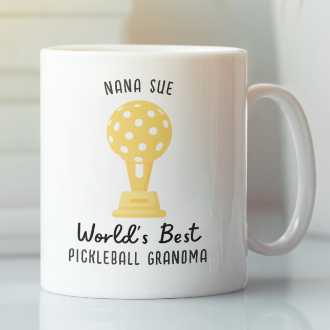 Das Beste Pickleball-Grandma-Geschenk der lustigen Kaffeetasse (Von Creator hochgeladen)