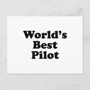 Das beste Pilotprogramm der Welt Postkarte
