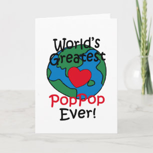Das Beste PopPop-Herz der Welt Karte