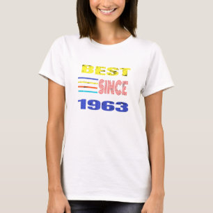 Das Beste seit 1963 ist mein Geburtstag schönes De T-Shirt