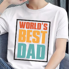 Das beste Shirt der Welt für Vater - Vatertag für 