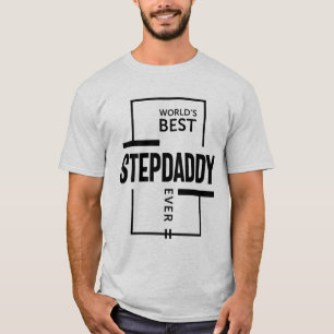Das beste Stepdaddy-Geschenk der Mens World T-Shirt
