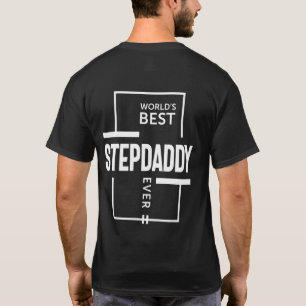 Das beste Stepdaddy-Geschenk der Mens World T-Shirt