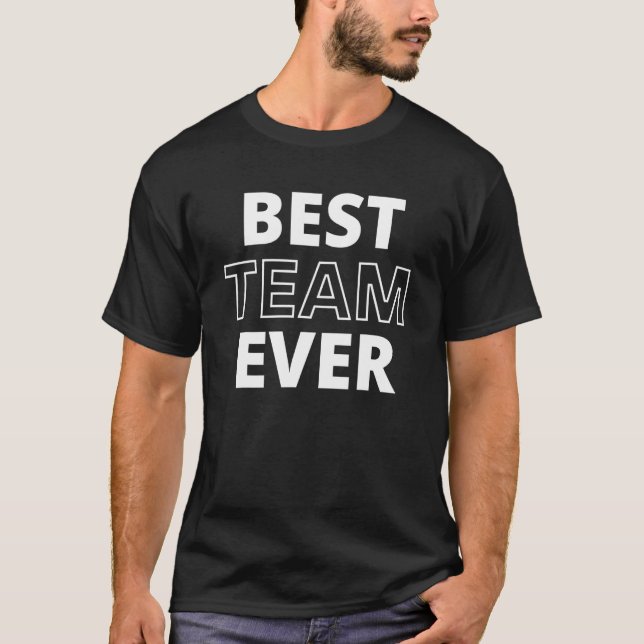 Das beste Team aller Frauen T-Shirt (Vorderseite)