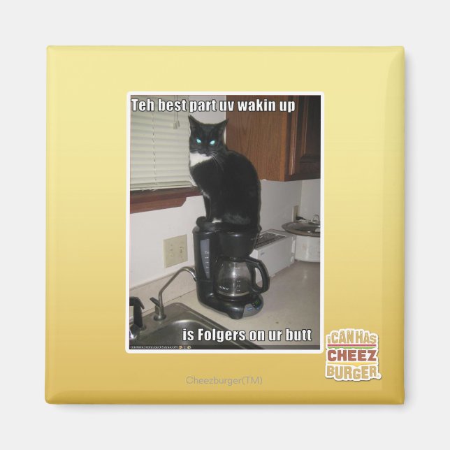 das beste Teil uv aufwachen Magnet (Vorne)