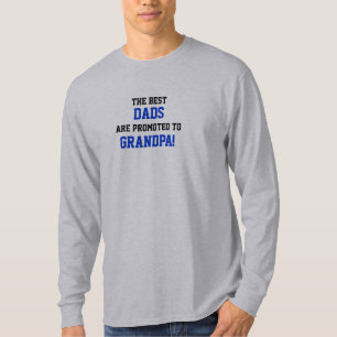 Das Beste, VÄTER, werden zu, GROSSVATER geförder T-Shirt