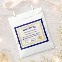 Das beste Vater-Zertifikat der modernen Funny Worl