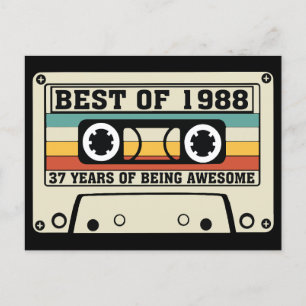 Das Beste von 1988, 37 Jahre großartig zu sein Feiertagspostkarte