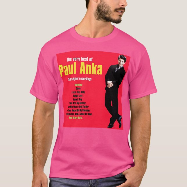 Das Beste von Paul Anka T-Shirt (Vorderseite)
