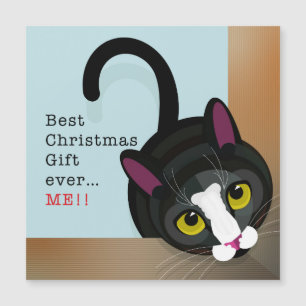 Das beste Weihnachtsgeschenk aller Zeiten.. MICH! Magnetkarte